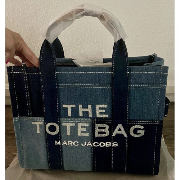 Marc Jacobs The Denim Large Tote Bag - Picture 4 of 7